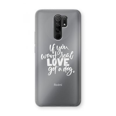 Partner in crime: Xiaomi Redmi 9 Transparant Hoesje