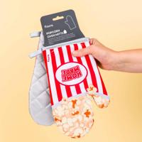 Popcorn ovenwanten (set van 2)