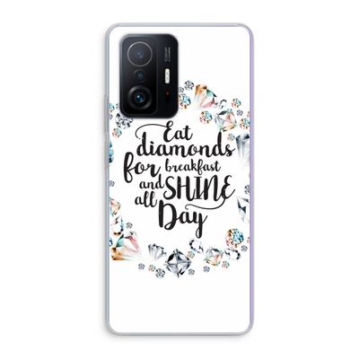 Diamonds: Xiaomi 11T Transparant Hoesje