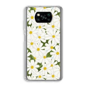 Summer Daisies: Xiaomi Poco X3 Pro Transparant Hoesje