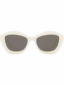 Saint Laurent Eyewear lunettes de soleil SL425 à monture papillon - Blanc