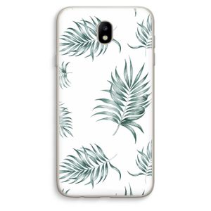 Simple leaves: Samsung Galaxy J7 (2017) Transparant Hoesje