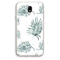 Simple leaves: Samsung Galaxy J7 (2017) Transparant Hoesje