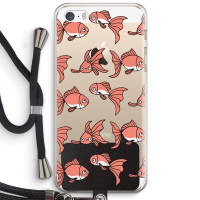 Blub: iPhone 5 / 5S / SE Transparant Hoesje met koord