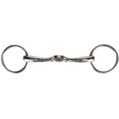 HS Onderlegtrens dynamic rs sensogan dubbel gebroken zilver maat:14,5