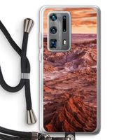 Mars: Huawei P40 Pro Plus Transparant Hoesje met koord