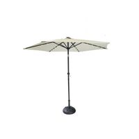 Gardington Parasol – Verlichting Op Zonne-energie - Kantelbaar - Aluminium – Creme - 270 Cm - thumbnail