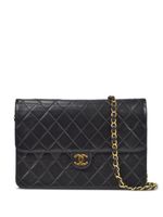 CHANEL Pre-Owned sac porté épaule à matelassage losanges (1997) - Noir