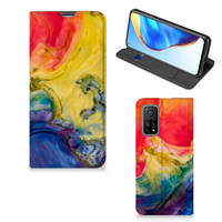 Bookcase Xiaomi Mi 10T | 10T Pro Watercolor Dark - thumbnail