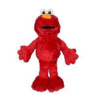 Sesamstraat pluche knuffel pop - Elmo - stof - 28 cm/37 cm staand