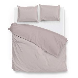 Zo! Home dekbedovertrek Velluto - Shady Roze - 1-Persoons 140x200/220 cm