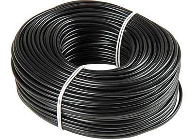 HERTH+BUSS Insulating tubes 3 mm 50m soft pvc black