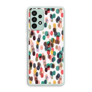 Tropical Dots: Samsung Galaxy A52s 5G Transparant Hoesje