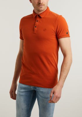 Short sleeve polo slim fit light