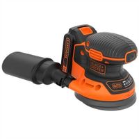 BLACK+DECKER BDCROS18 18V accu excentrische schuurmachine excentrische schuurmachine Opbergtas, oplader en accu inbegrepen - thumbnail