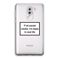 I'm dope: Honor 6X Transparant Hoesje