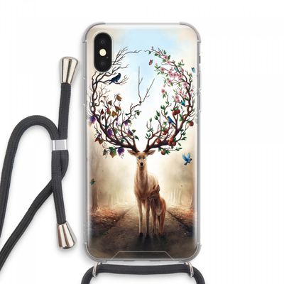 Seasons Change: iPhone XS Max Transparant Hoesje met koord