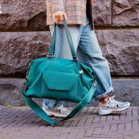 Weekendtas groen - 32 x 48 x 24 cm - 37 liter - MŌSZ Sandy Weekendtas groen - 32 x 48 x 24 cm - 37 liter - MŌSZ Sandy