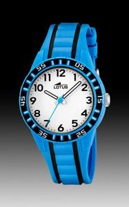 Horlogeband Lotus 18172-4 Silicoon Blauw 15mm