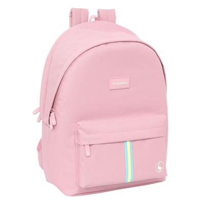 Schoolrugzak El Ganso +usb el ganso basics Roze 31 x 44 x 18 cm