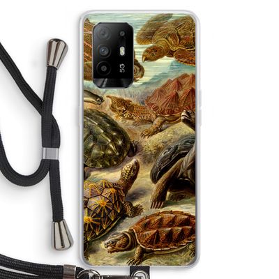 Haeckel Chelonia: Oppo A94 5G Transparant Hoesje met koord