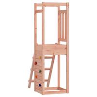 Speeltoren met ladder en klimwand 53x46,5x169 cm douglashout