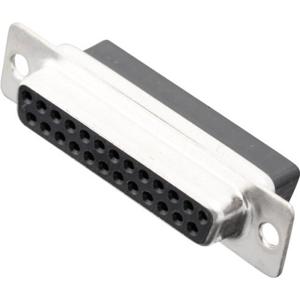 MH Connectors MHDBC25-SS 2101-0190-13 D-sub female connector 180 ° Aantal polen: 25 Crimpen 1 stuk(s)