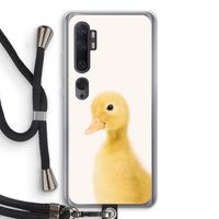 Duke: Xiaomi Mi Note 10 Transparant Hoesje met koord