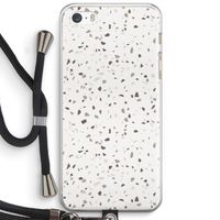 Terrazzo N°14: iPhone 5 / 5S / SE Transparant Hoesje met koord