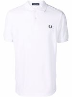 Fred Perry polo à logo brodé - Blanc