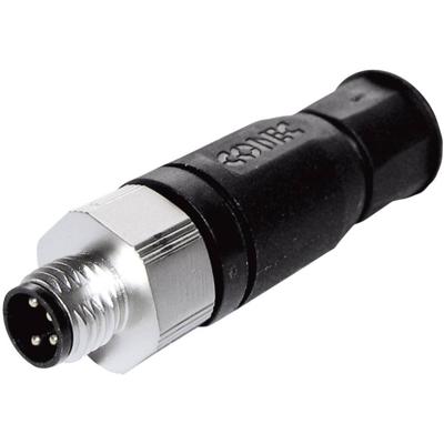 Conec 42-00007 Sensor/actuator connector, niet geassembleerd M8 Aantal polen (sensoren): 4 Stekker, recht 1 stuk(s)