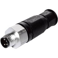 Conec 42-00007 Sensor/actuator connector, niet geassembleerd M8 Aantal polen (sensoren): 4 Stekker, recht 1 stuk(s)