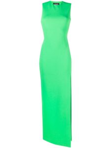 Solace London robe longue à découpes - Vert