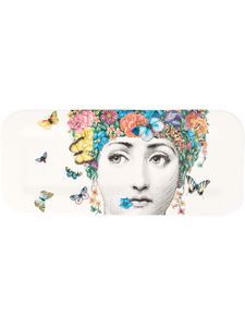 Fornasetti plateau Fior Di Lina - Blanc