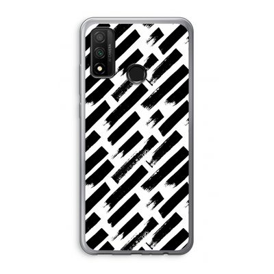 Zwarte vegen: Huawei P Smart (2020) Transparant Hoesje