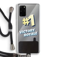 Victory Royale: Samsung Galaxy S20 Plus Transparant Hoesje met koord