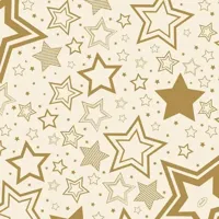 Duni bio dunisoft servet holiday star 40x40cm crème 12 stuks Duni bio dunisoft servet holiday star 40x40cm crème 12 stuks