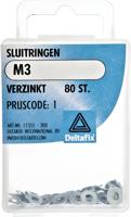 Sluitringen m3 vz 80st - Deltafix