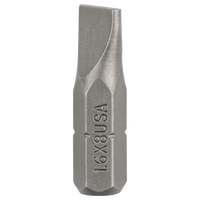 Bosch Accessoires Bit Standard voor gleufkopschroeven | 1,6X8,0 25mm - 2609255912 - thumbnail