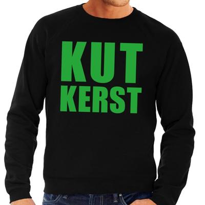 Foute kersttrui - Kut Kerst - zwart - voor heren - kersttruien Foute kersttrui - Kut Kerst - zwart - voor heren - kersttruien