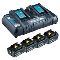 Makita 199485-6 batterij/accu en oplader voor elektrisch gereedschap Batterij & opladerset - thumbnail