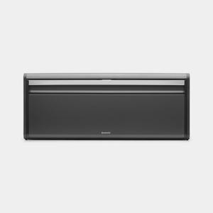 Brabantia Broodtrommel met Klepdeksel - Confident Grey