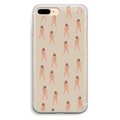 You're so golden: iPhone 7 Plus Transparant Hoesje