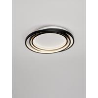 Lyora Ronde plafondlampArbor zwart Ø 44cm - 9001095
