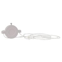 Nedco draaidop Ø 37mm met trekkoordjes tbv aluminium schuifroosters