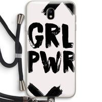 Girl Power #2: Samsung Galaxy J7 (2017) Transparant Hoesje met koord