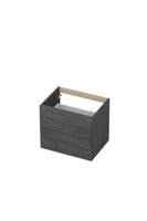 Onderkast INK 2 laden met grepen hout d