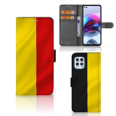 Motorola Moto G100 | Bookstyle Case | Belgische Vlag