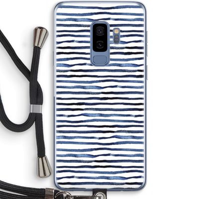 Verrassende lijnen: Samsung Galaxy S9 Plus Transparant Hoesje met koord