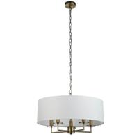 Searchlight Klassieke hanglamp Knightsbridge goud 4785-5AB